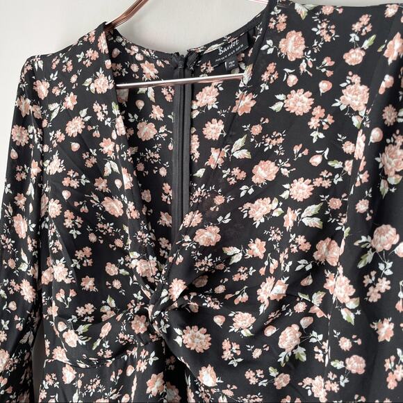 Bardot Split Floral Dress Sz 6 - Picture 5 of 7